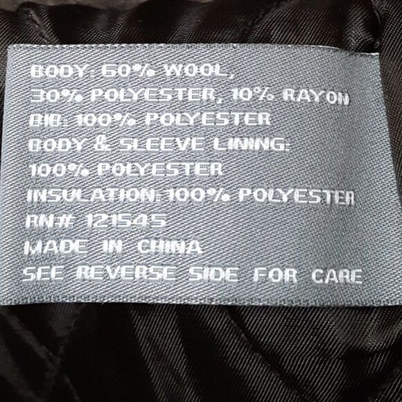 Michael Kors Men's size 3XLT Brown Wool Blend Coat - Picture 6 of 14